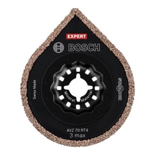 Bosch EXPERT AVZ 70 RT4 3 max Fugenentfernungsplatte, Ø 70 mm