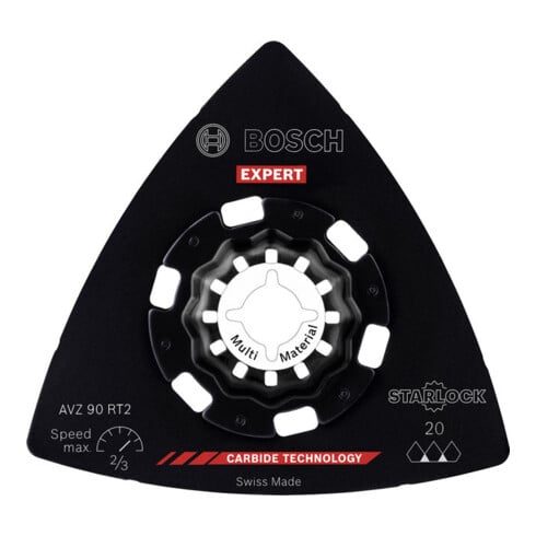 Bosch EXPERT AVZ 90 RT2 Plateau abrasif, 90 mm