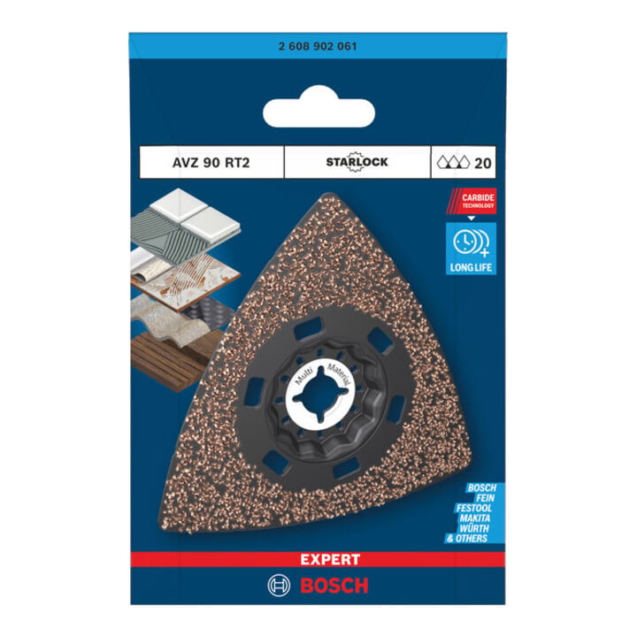Bosch EXPERT AVZ 90 RT2 Schuurplaat, 90 mm