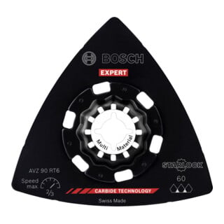 Bosch EXPERT AVZ 90 RT6 Plateau abrasif, 90 mm