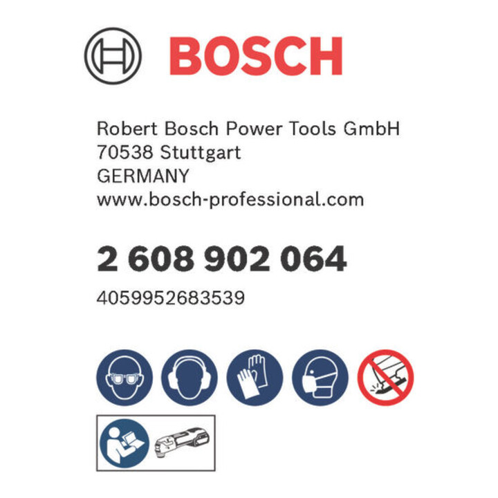 Bosch EXPERT AVZ 90 RT6 Schijf, 90 mm