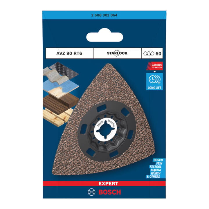 Bosch EXPERT AVZ 90 RT6 Schleifplatte, 90 mm
