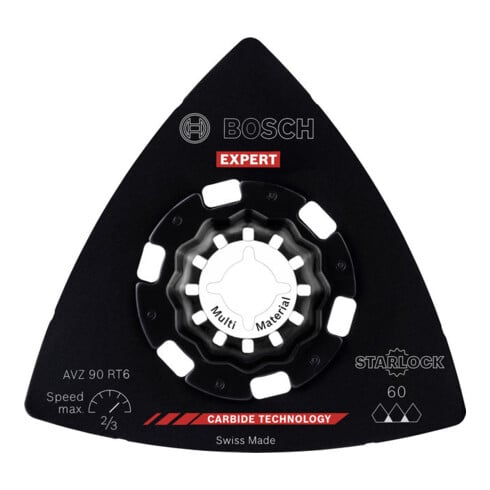 Bosch EXPERT AVZ 90 RT6 Schleifplatte, 90 mm
