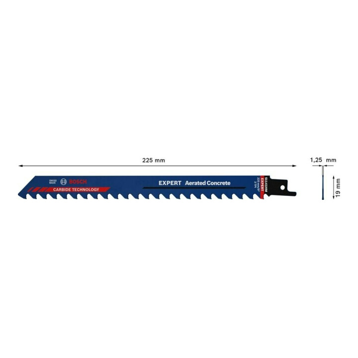 Bosch Expert "Béton cellulaire" S 1141 HM lame de scie alternative