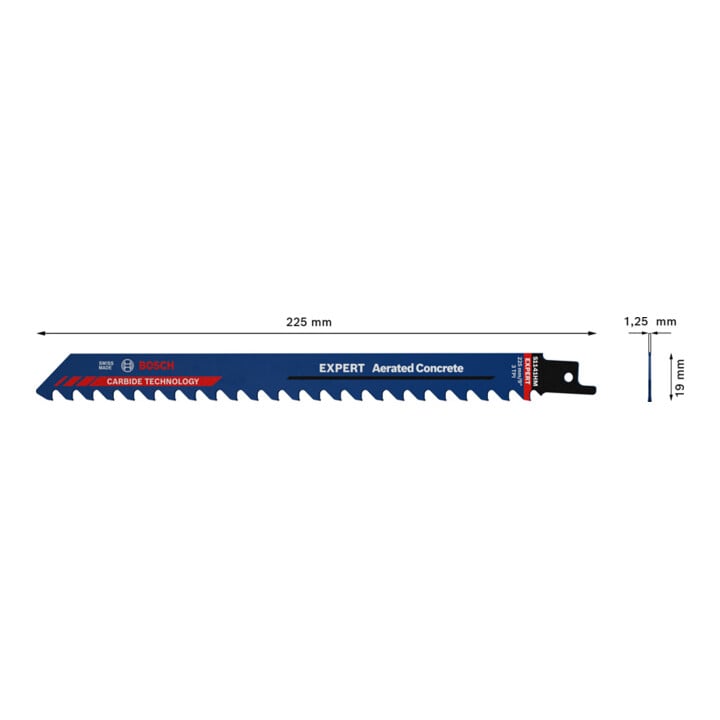 Bosch Expert "Béton cellulaire" S 1141 HM lame de scie alternative