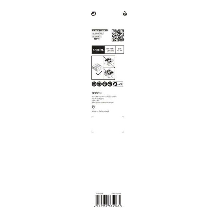 Bosch Expert "Béton cellulaire" S 1141 HM lame de scie alternative