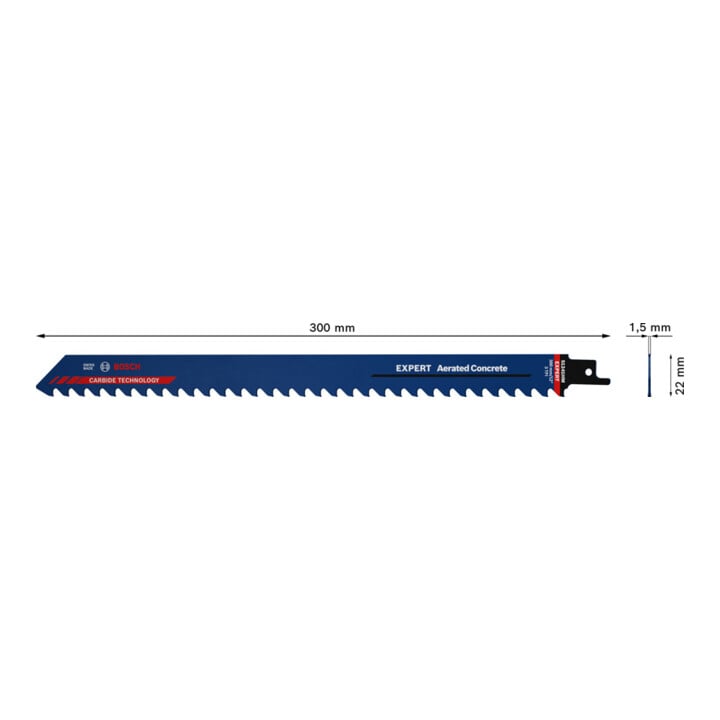 Bosch Expert "Béton cellulaire" S 1241 HM lame de scie alternative
