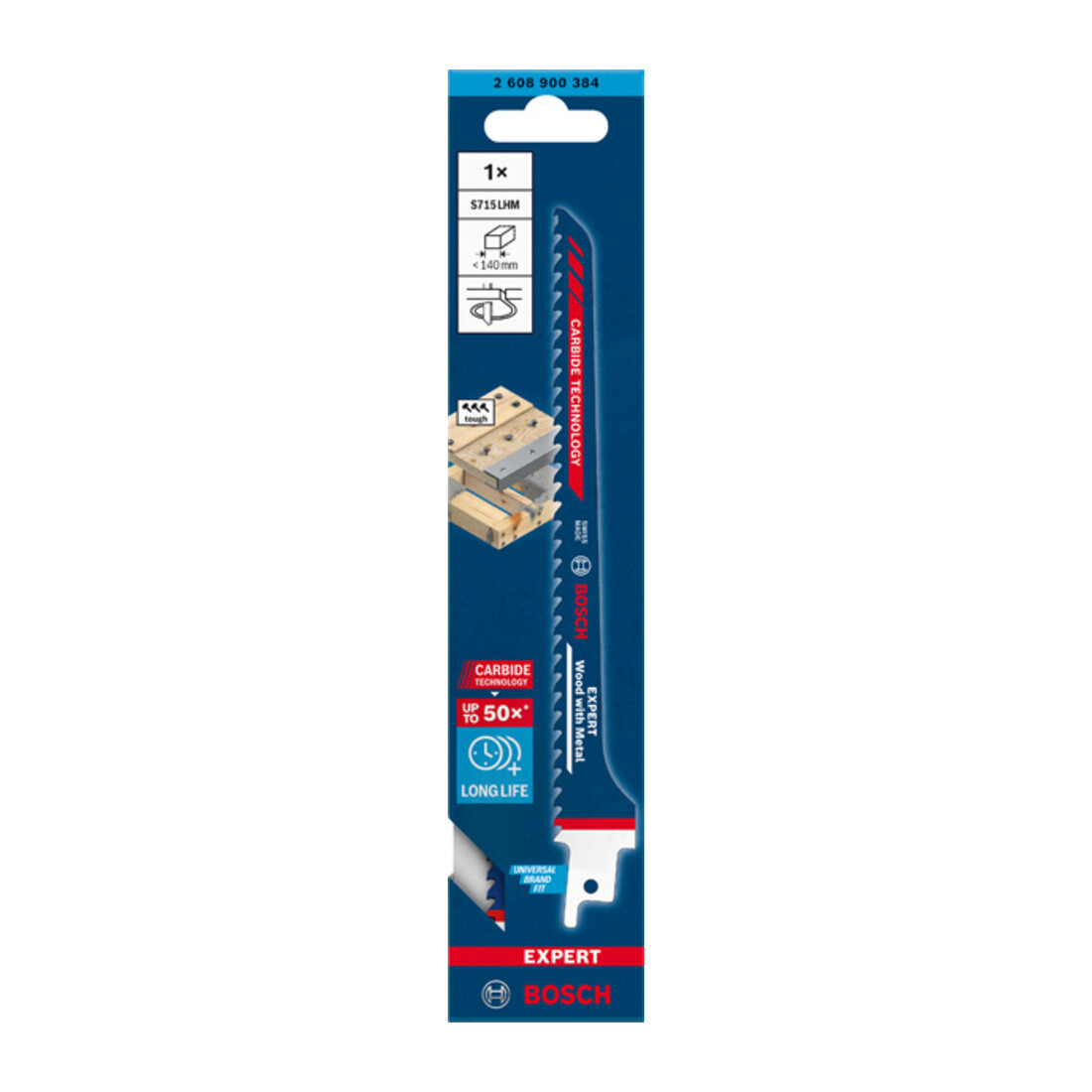 Bosch Expert "Bois et métal" S 715 LHM lame de scie sabre