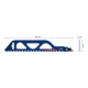 Lame de scie alternative Bosch EXPERT 'Hollow Brick' S 2243 HM-4