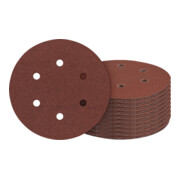 Bosch EXPERT C430 Set de papiers abrasifs, K40/60/80/120/180, 150 mm, 50 pcs, Pack de démarrage