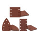 Bosch EXPERT C430 Set di carta abrasiva, 115x107/100x150/80x133mm: K80,5/120,5/180, 45 pz.-1