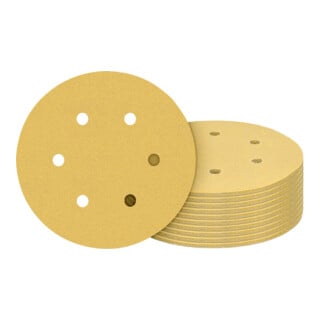 Bosch EXPERT C470 Jeu de disques abrasifs, 150 mm, K60|80|120|180|240, 50 pcs. Pack de démarrage