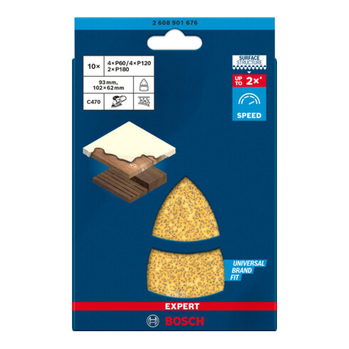 Papier abrasif EXPERT C470 Bosch