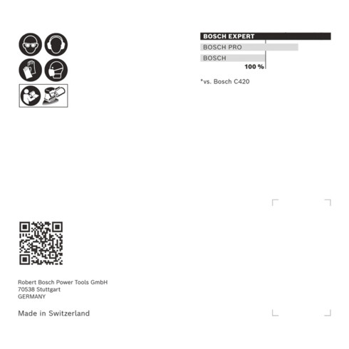 Papier abrasif EXPERT C470 Bosch