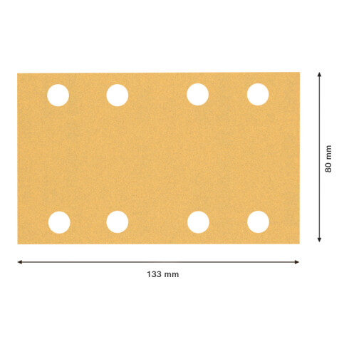 Bosch EXPERT C470 Papier de verre pour ponceuse orbitale