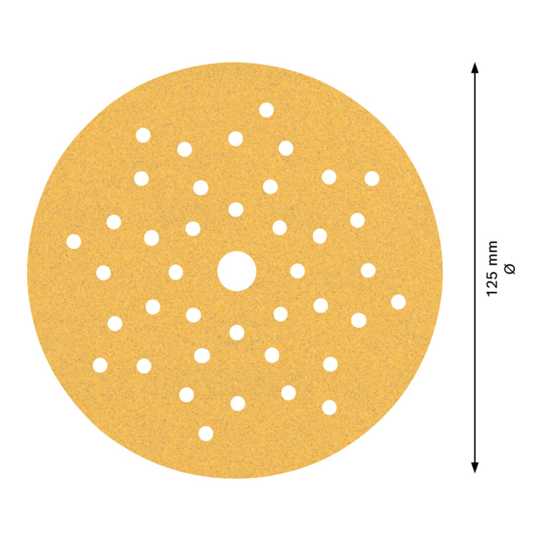 Papier abrasif pour ponceuse excentrique, multi-trous Bosch Expert C470