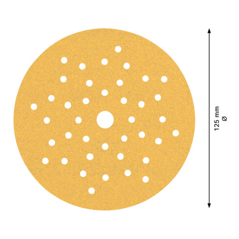 Papier abrasif pour ponceuse excentrique, multi-trous Bosch Expert C470