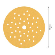 Papier abrasif pour ponceuse excentrique, multi-trous Bosch Expert C470-4