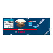 Bosch Expert C470 papier de verre pour ponceuse orbitale aléatoire, 150 mm, 6 trous, G 400-2