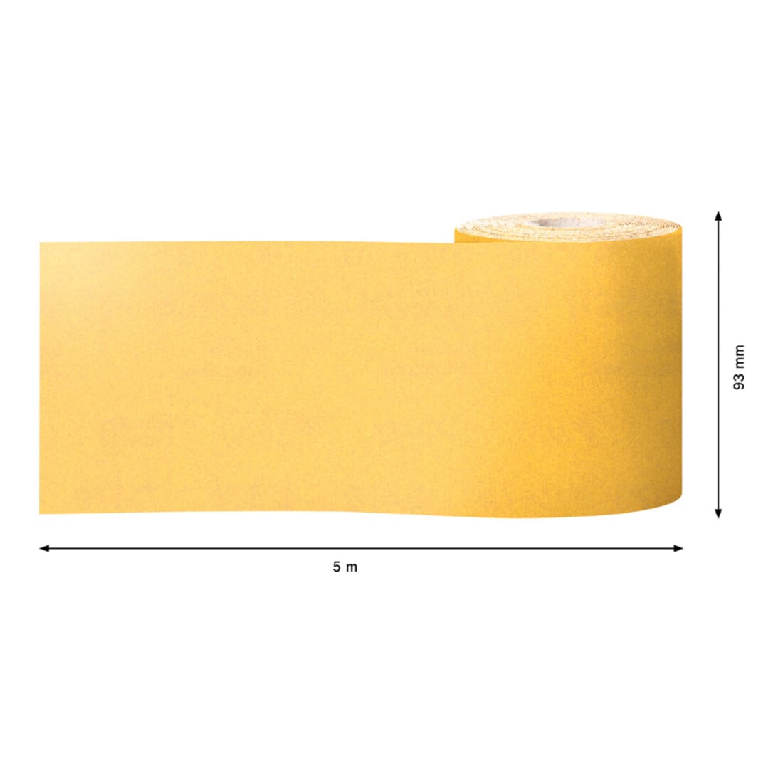 Bosch Expert C470 Rouleau de papier de verre pour ponçage à la main, 93 mm, 5 m, G 240