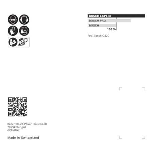 Bosch EXPERT C470 Schleifpapier