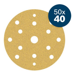 Bosch EXPERT C470 Schleifpapier, 150 mm, K40, 50 Stk