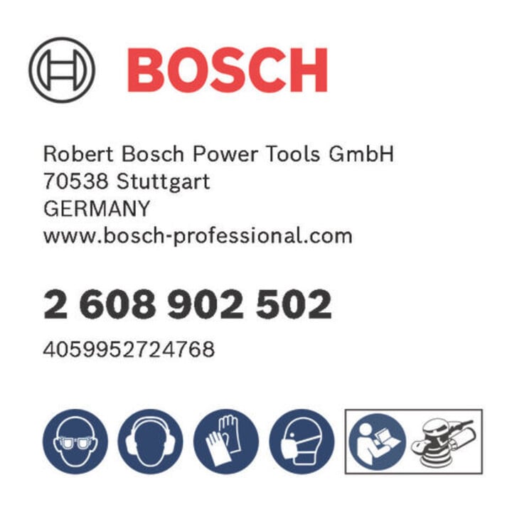 Bosch EXPERT C470 Schleifpapier, 150 mm, K400, 50 Stk