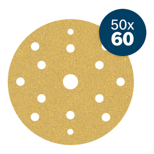 Bosch EXPERT C470 Schleifpapier, 150 mm, K60, 50 Stk