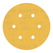 Bosch Expert C470 Schleifpapier für Exzenterschleifer, 150 mm, 6 Löcher, G 400