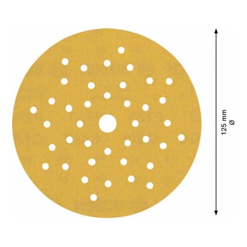 Bosch Expert C470 Schleifpapier für Exzenterschleifer, Multi-Loch