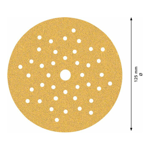 Bosch Expert C470 Schleifpapier für Exzenterschleifer, Multi-Loch