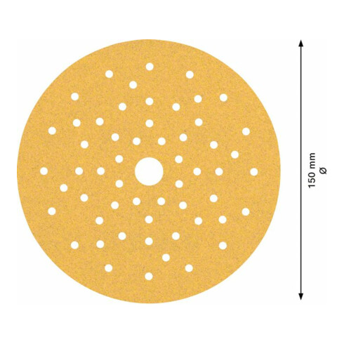 Bosch Expert C470 Schleifpapier für Exzenterschleifer, Multi-Loch