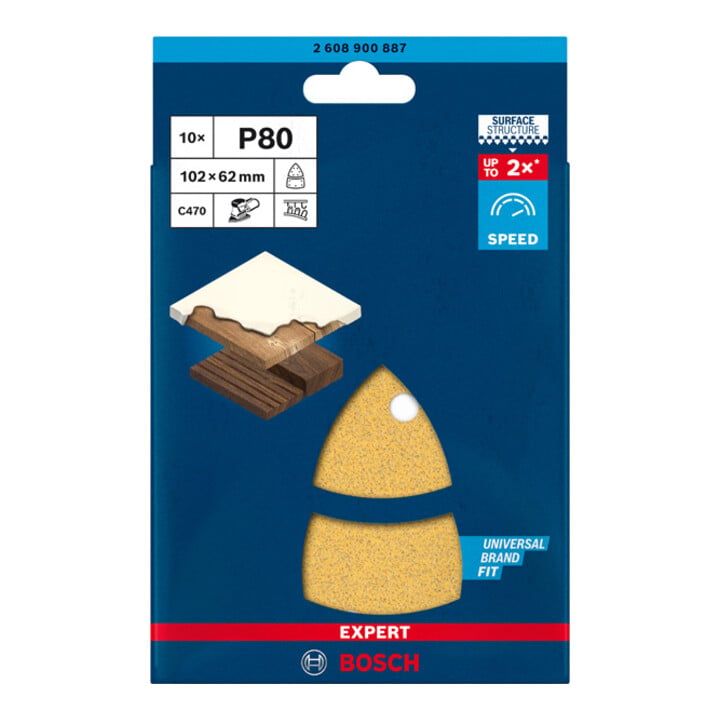 Bosch EXPERT C470 Schleifpapier für Multischleifer