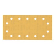 Bosch EXPERT C470 Schleifpapier mit 14 Löcher für Schwingschleifer 115 x 230mm G 400 10-tlg. für Exzenterschleifer