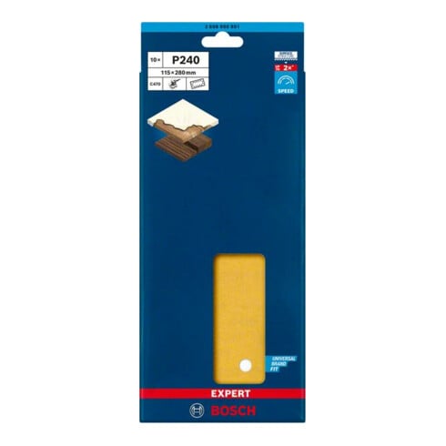 Bosch EXPERT C470 Schleifpapier für Schwingschleifer