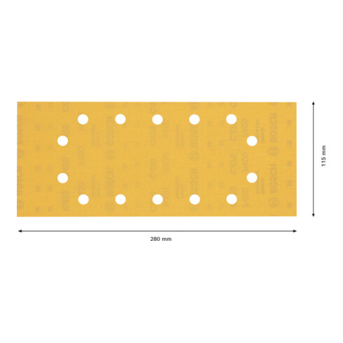 Bosch EXPERT C470 Schleifpapier für Schwingschleifer