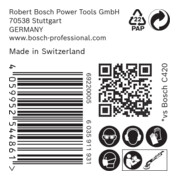 Bosch EXPERT C470 Schleifpapier mit 19 Löcher für Trockenbauschleifer 225mm G 80 25-tlg. für Trockenbauschleifer-5