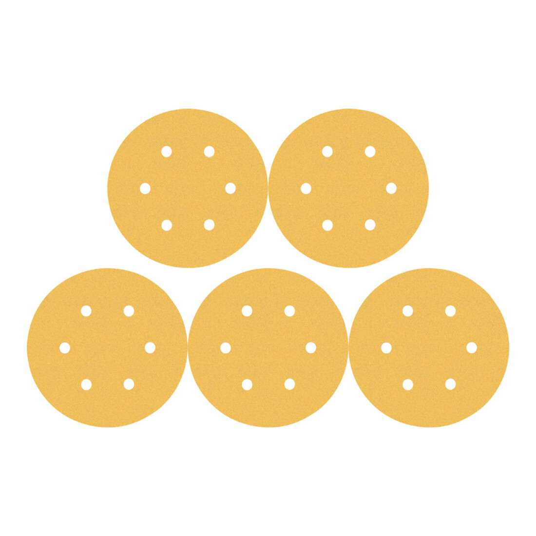 Bosch EXPERT C470 Schleifpapier mit 6 Löcher für Exzenterschleifer 150mm G 320 5-tlg. für Exzenterschleifer