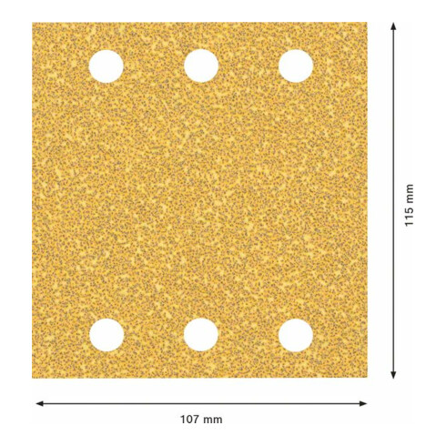 Bosch EXPERT C470 Schleifpapier für Schwingschleifer