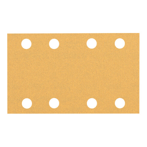 Bosch EXPERT C470 Schleifpapier mit 8 Löcher für Schwingschleifer 80 x 133mm G 100 10-tlg. für Exzenterschleifer