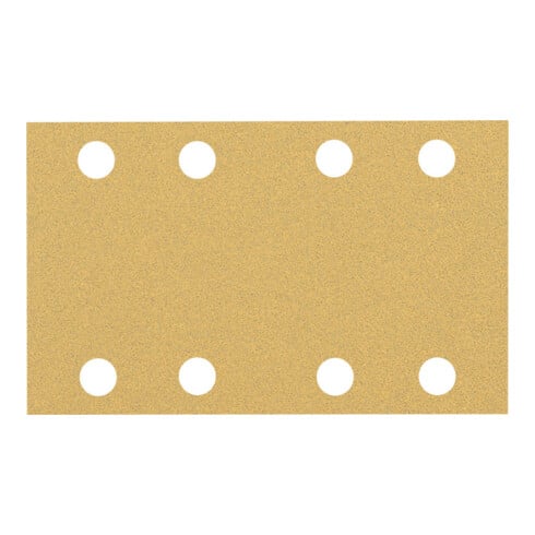 Bosch EXPERT C470 Schleifpapier mit 8 Löcher für Schwingschleifer 80 x 133mm G 80 10-tlg. für Exzenterschleifer