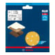 Bosch EXPERT C470 Schleifpapier-Se für Exzenterschleifer 125mm Mehrloch G 60/120/240 6-tlg. für Exzenterschleifer