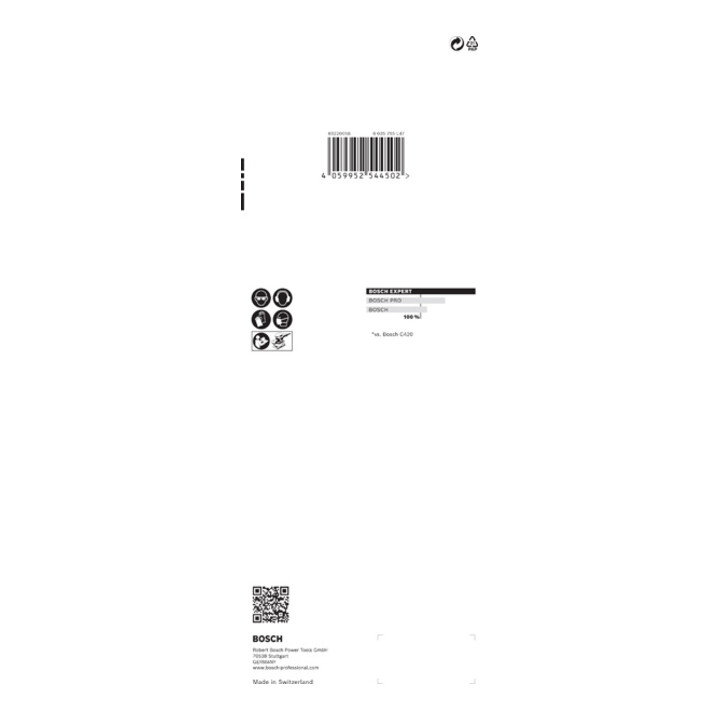 Bosch EXPERT C470 Schleifpapier-Se für Schwingschleifer 93 x 230mm G 3x60/4x80/3x120 10-tlg. für Exzenterschleifer