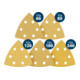 Bosch EXPERT C470 Schleifpapier Set, 93x93mm, K60|80|120|180|240, 50-tlg. Starter Pack-2
