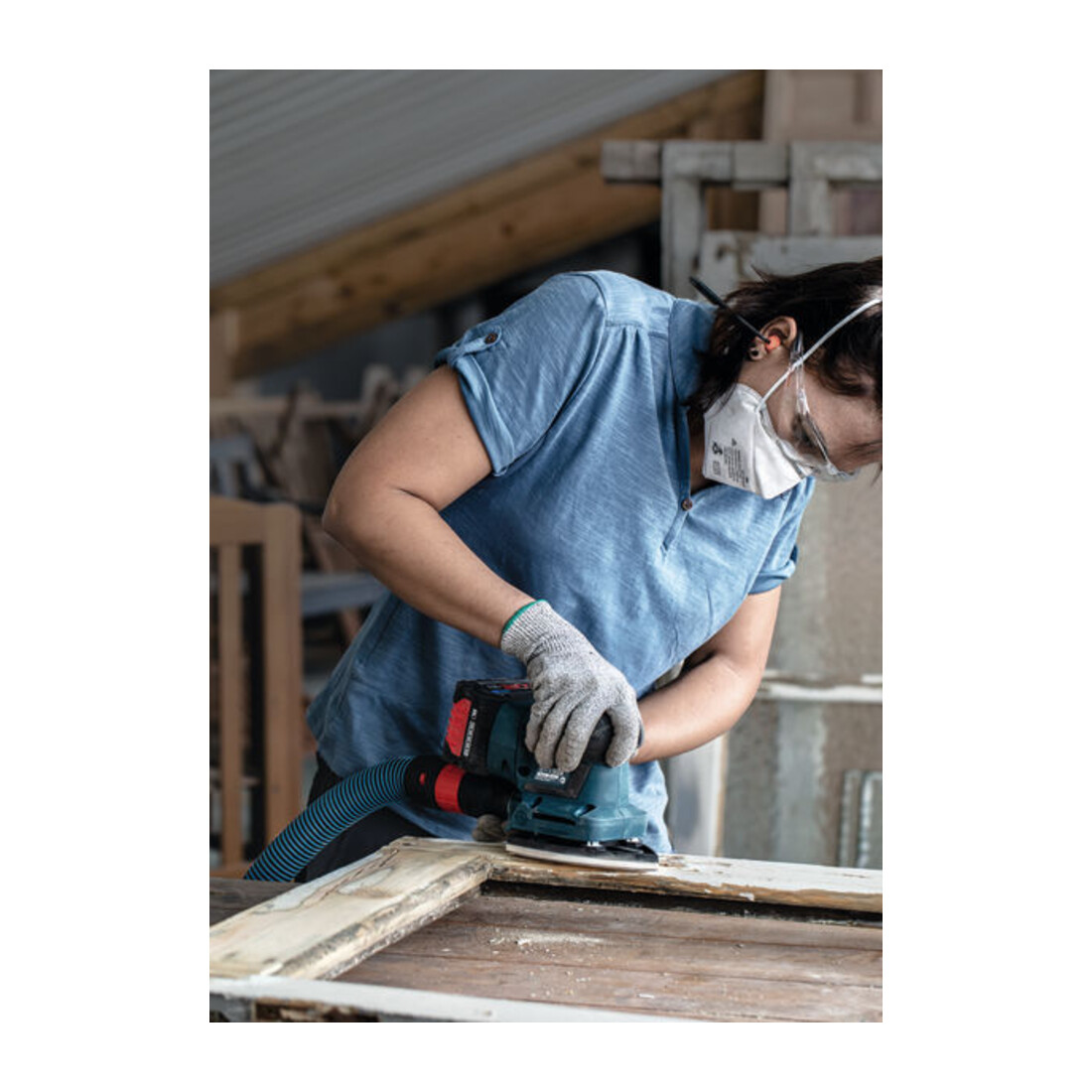 Bosch EXPERT C470 Schleifpapierrolle zum Handschleifen 93mm 5m G 80 für Handschleifen