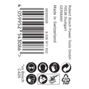 Bosch EXPERT C470 Schleifpapierrolle zum Handschleifen 93mm x 50m G 80 für Handschleifen-5