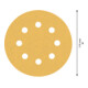 Bosch EXPERT C470 schuurpapier met 8 gaten voor excentrische schuurmachine 115mm G 80 5-dlg. voor excentrische schuurmachine-4
