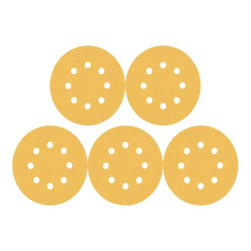 Bosch EXPERT C470 schuurpapier met 8 gaten voor excentrische schuurmachine 115mm G 80 5-dlg. voor excentrische schuurmachine