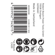 Bosch EXPERT C470 schuurpapierrol voor handschuren 115mm x 50m G 240 voor handschuren-5