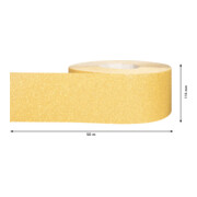 Bosch EXPERT C470 schuurpapierrol voor handschuren 115mm x 50m G 40 voor handschuren-2
